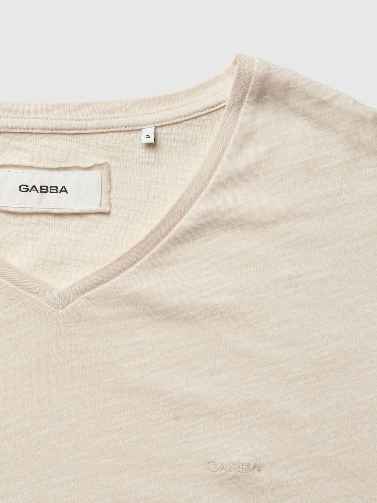 Friend V logo t-shirt birch - Gabba