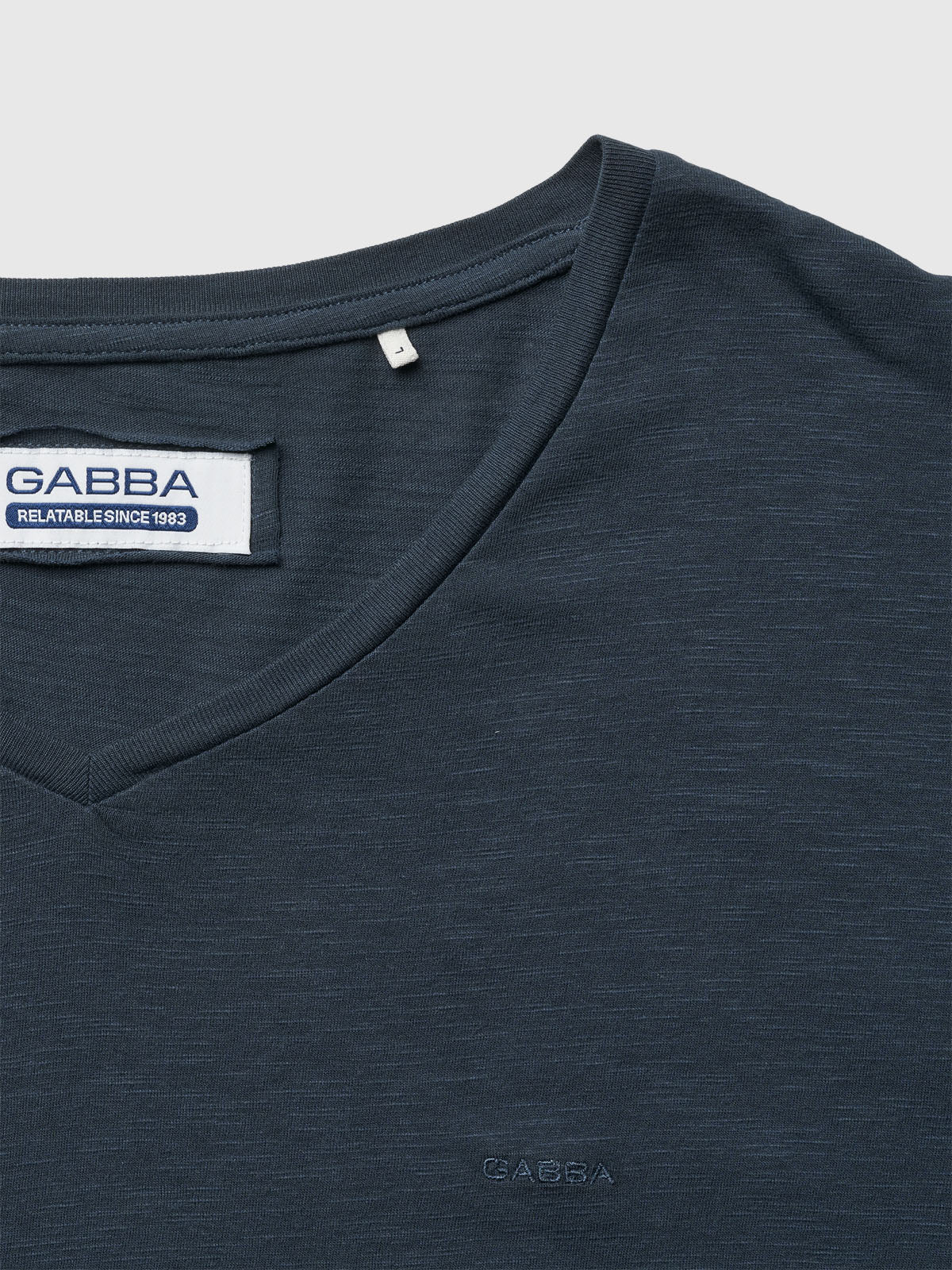 Friend V logo t-shirt navy blazer - Gabba