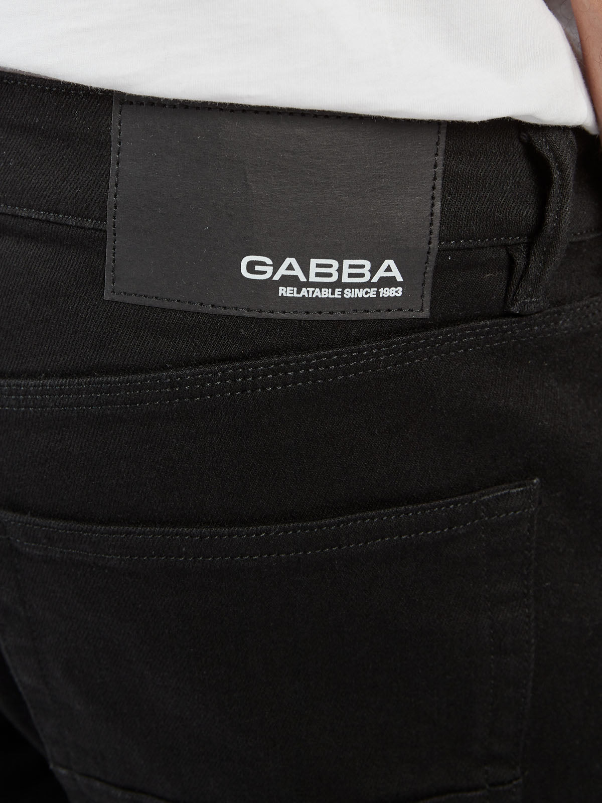 Carl jeans black K4692 - Gabba