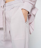 Pants washed jersey pale lilac - 10 days