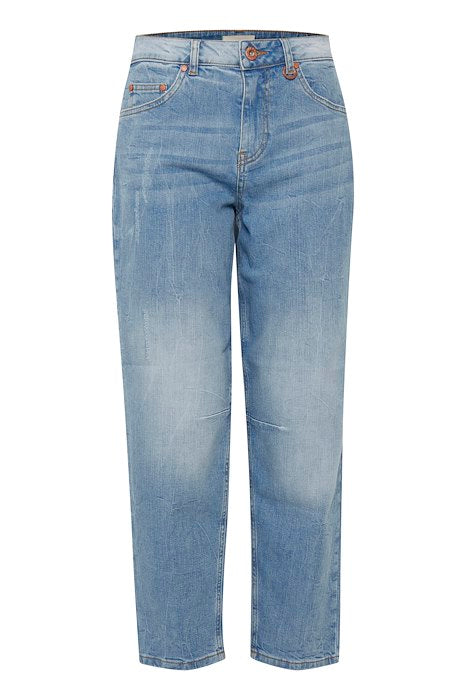 Emma jeans tapered light blue - Pulz