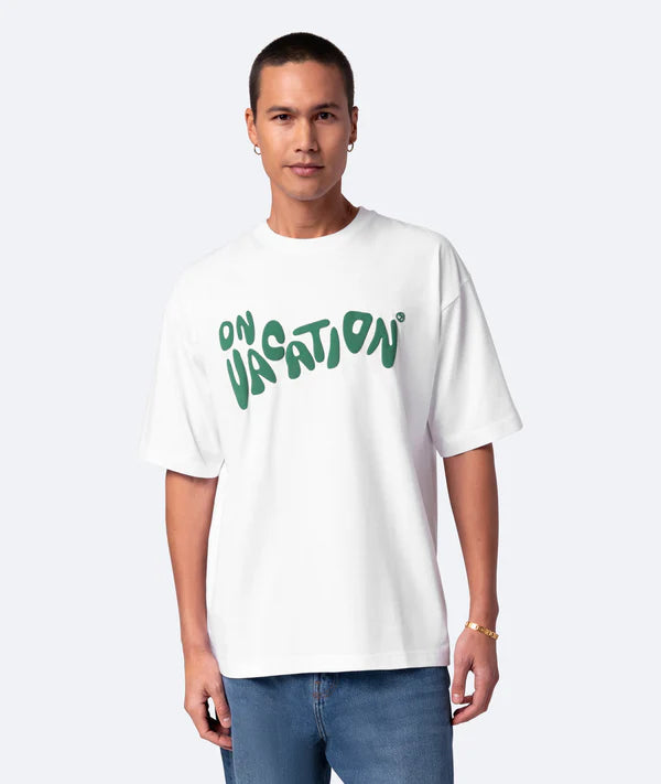 Sunrise t-shirt white - On vacation