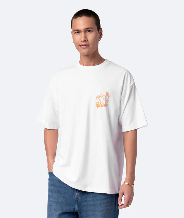 Juicy loosey t-shirt white - On vacation