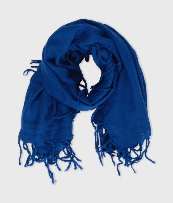 Woolen scarf true blue - 10 days