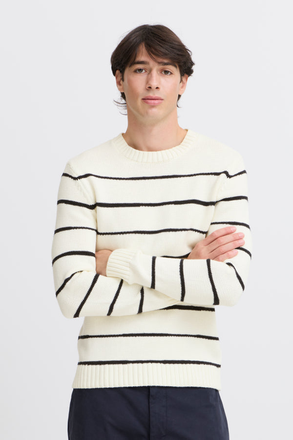 Karl trui stripes uneven