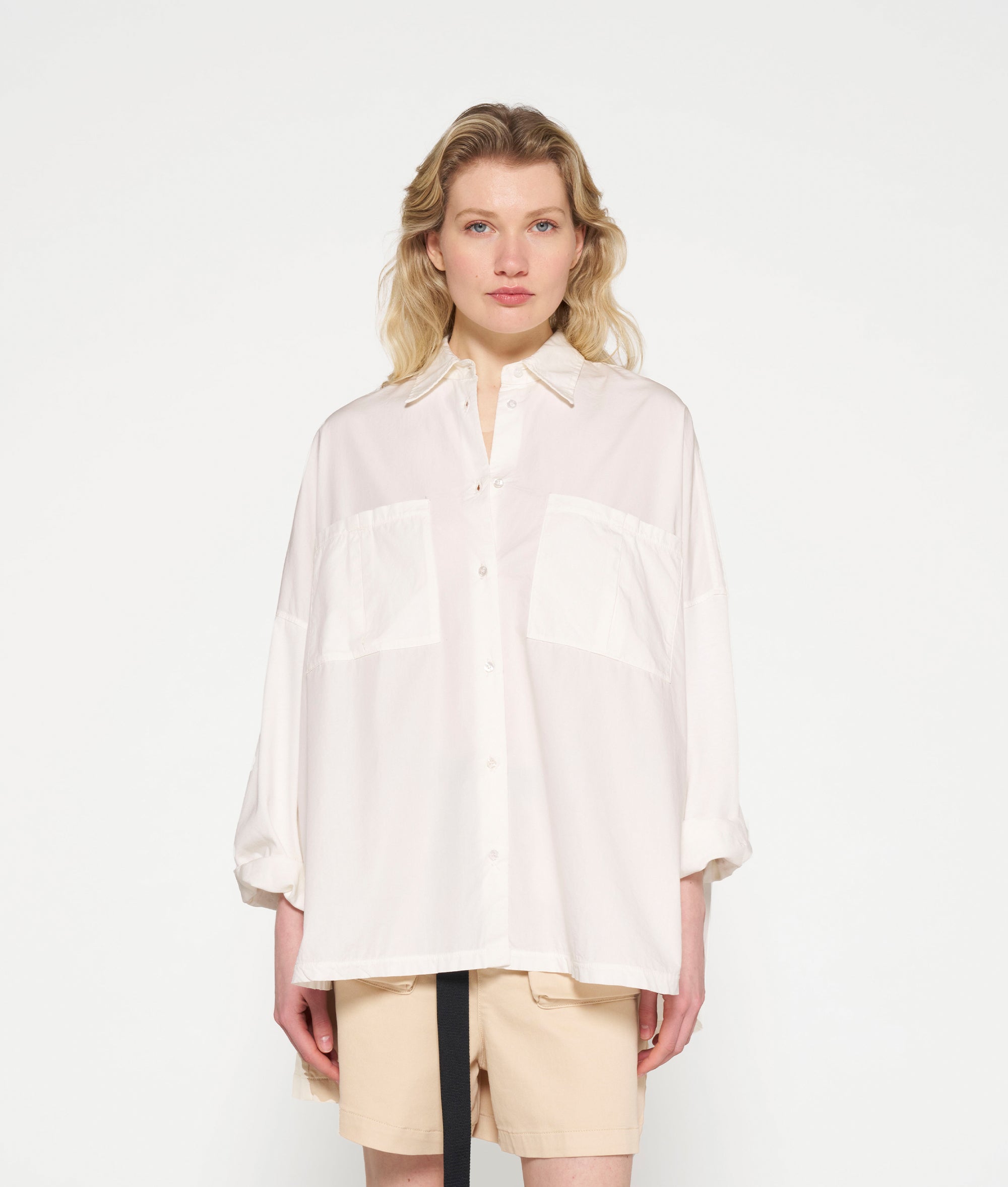 Oversized shirt ecru - 10 days