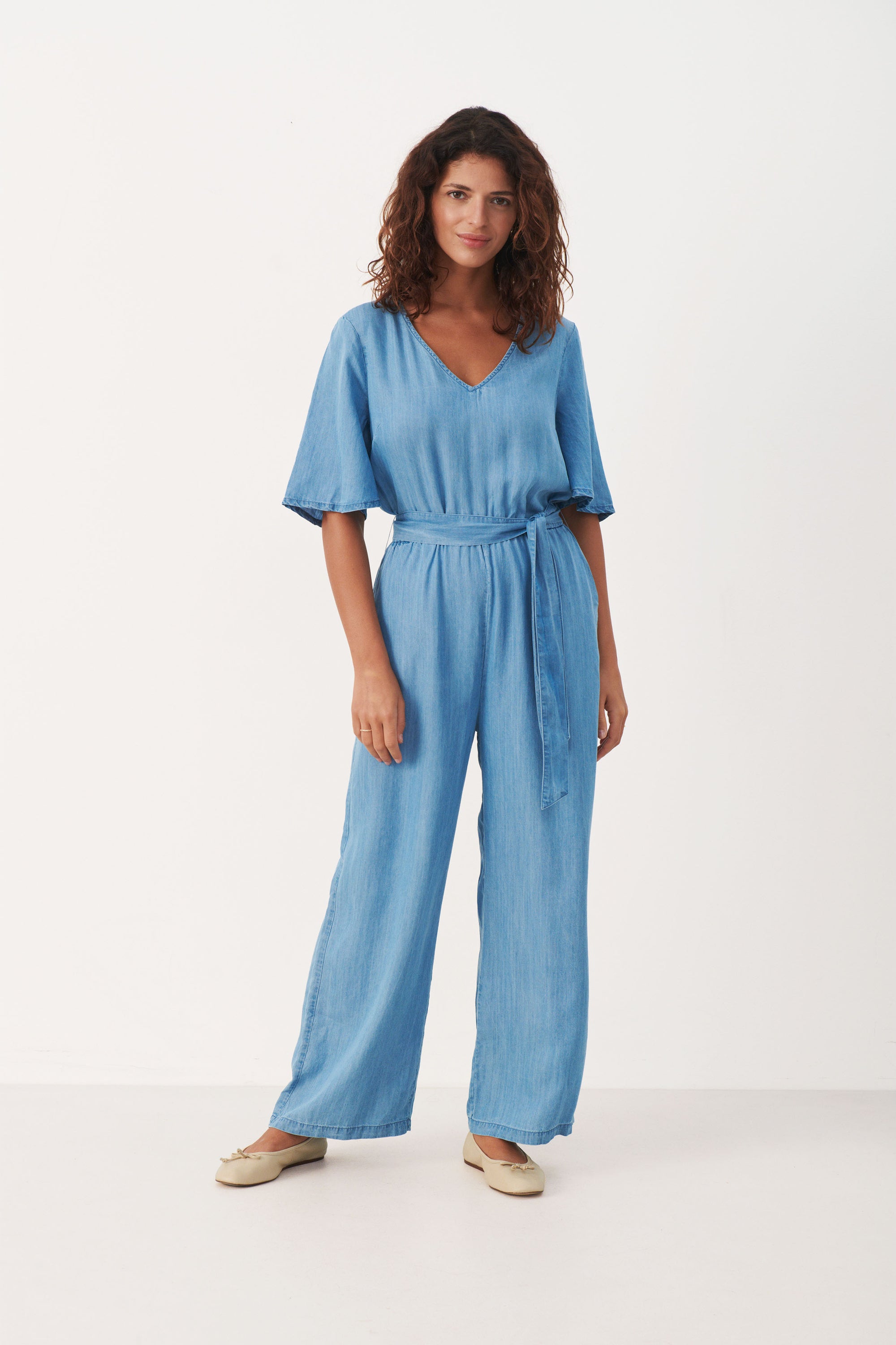 Adrienne jumpsuit medium blue denim - Part Two