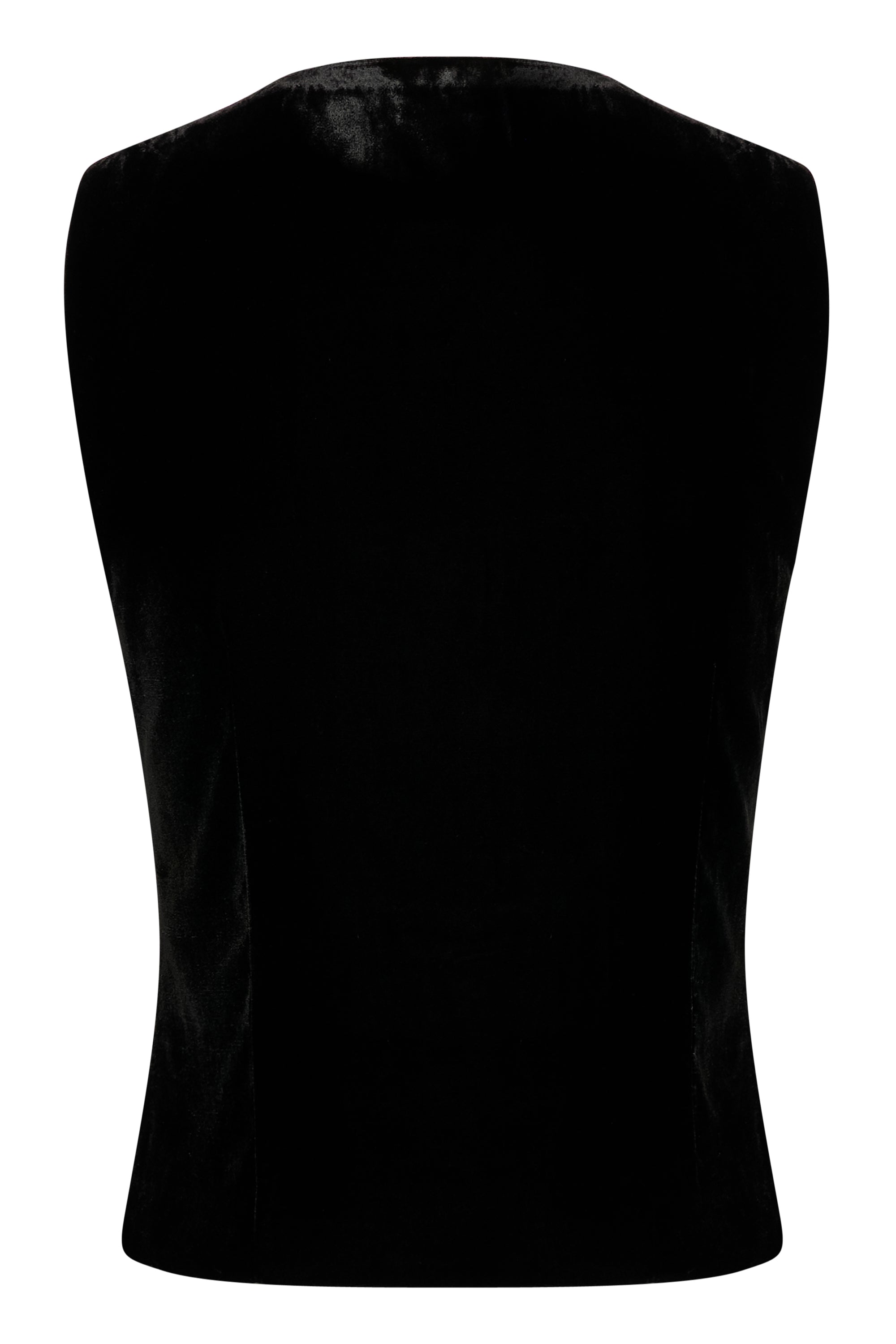 Malene vest black - Part Two