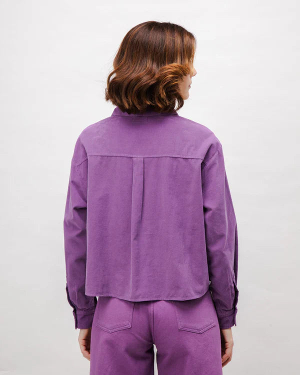 Babycord blouse orchid - Brava