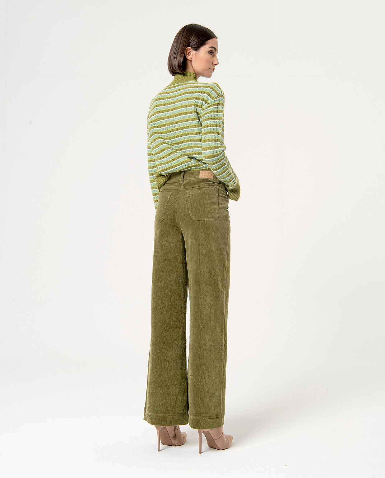 Nepa 522 broek vert - Surkana