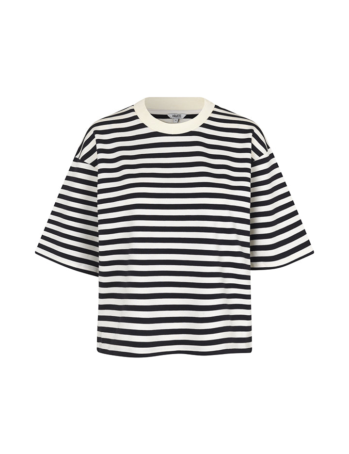 Emrys t-shirt stripe blue/white - mbyM