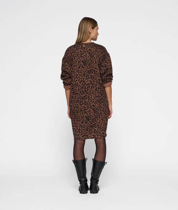 Statement dress leopard