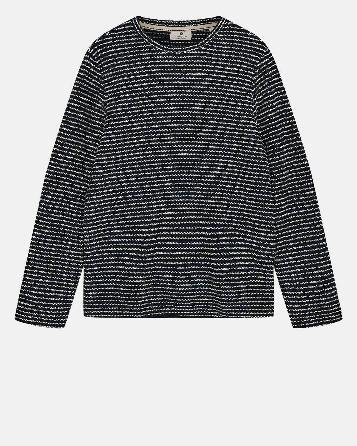Sail stripe sweater sky captain - Anerkjendt