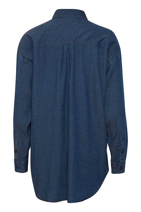 Abigal shirt medium blue - Pulz