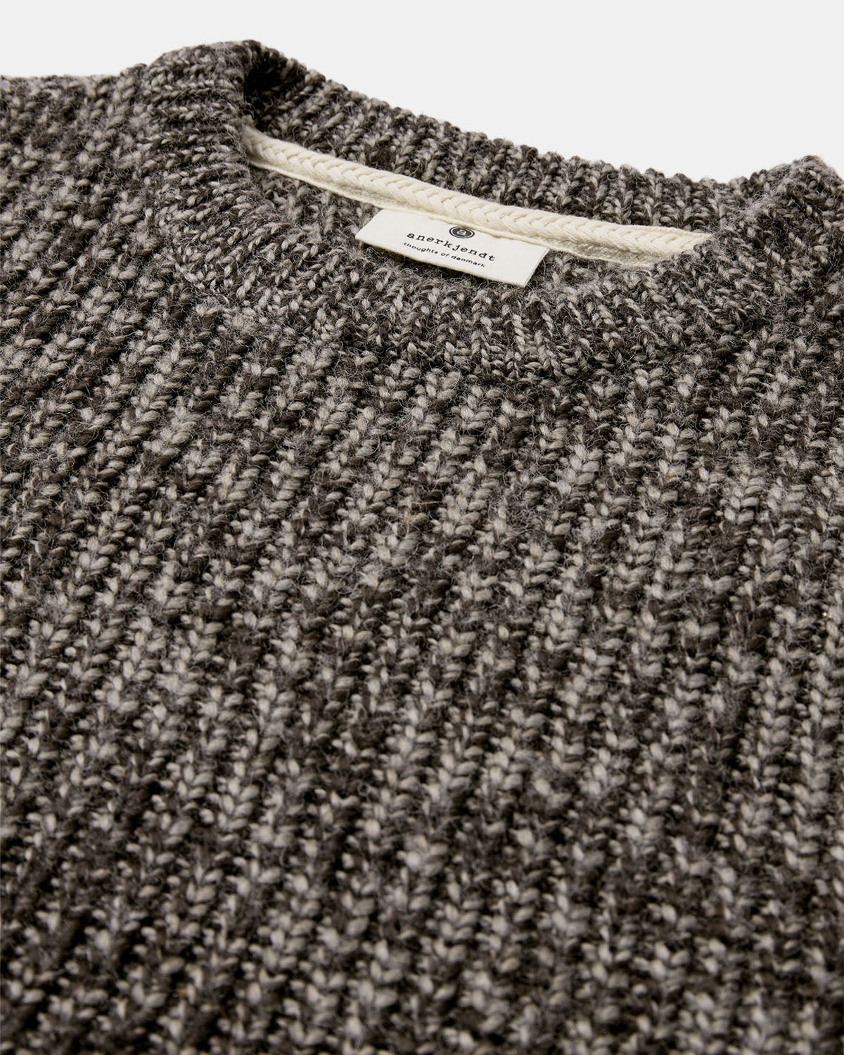 Sune heavy crew knit incense - Anerkjendt