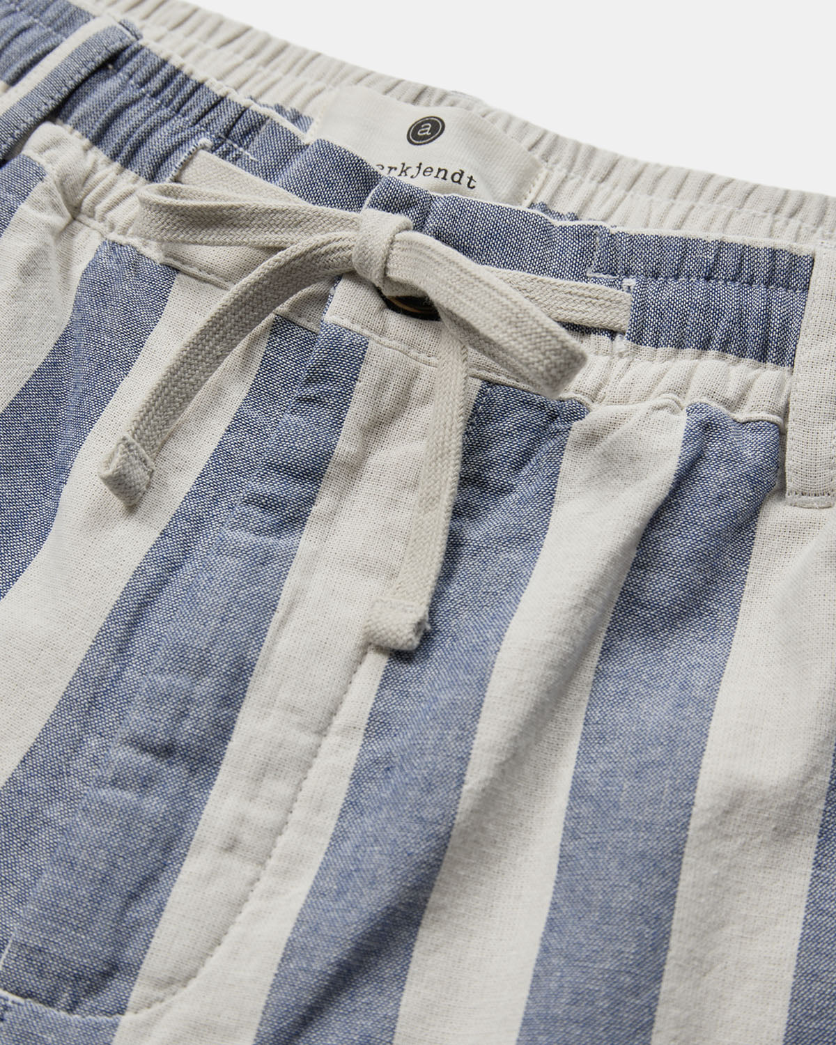 Jan stripe shorts bright cobalt - Anerkjendt