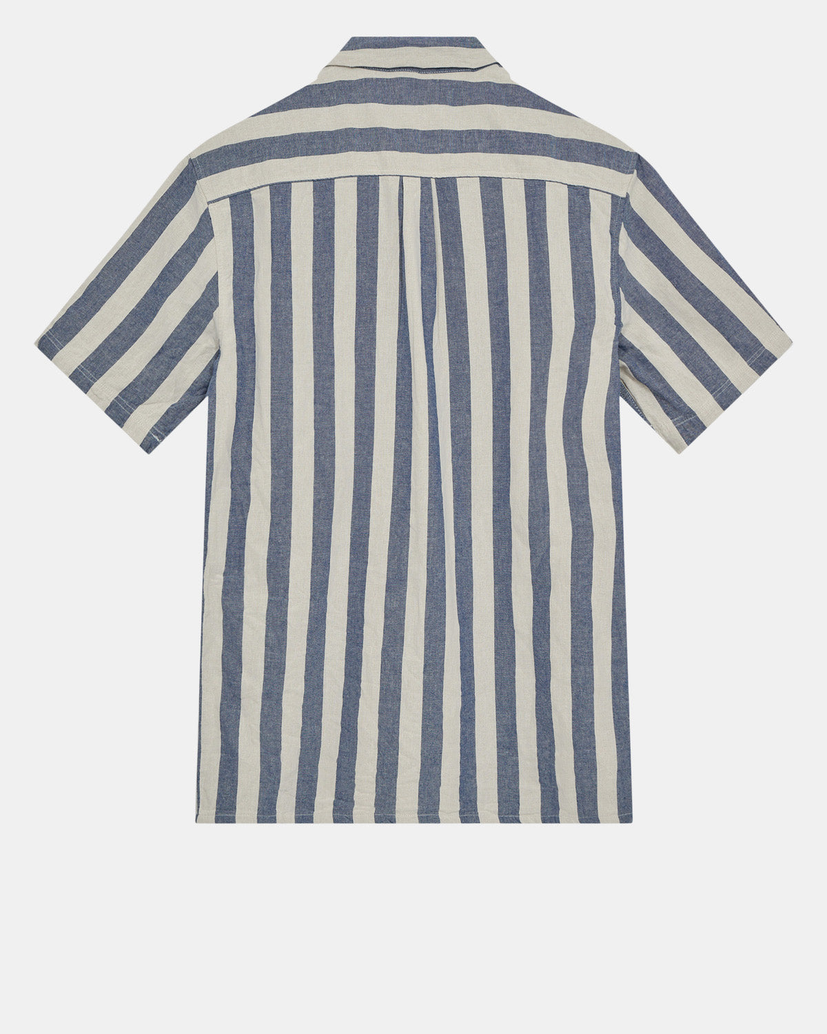 Leon stripe shirt bright cobalt - Anerkjendt