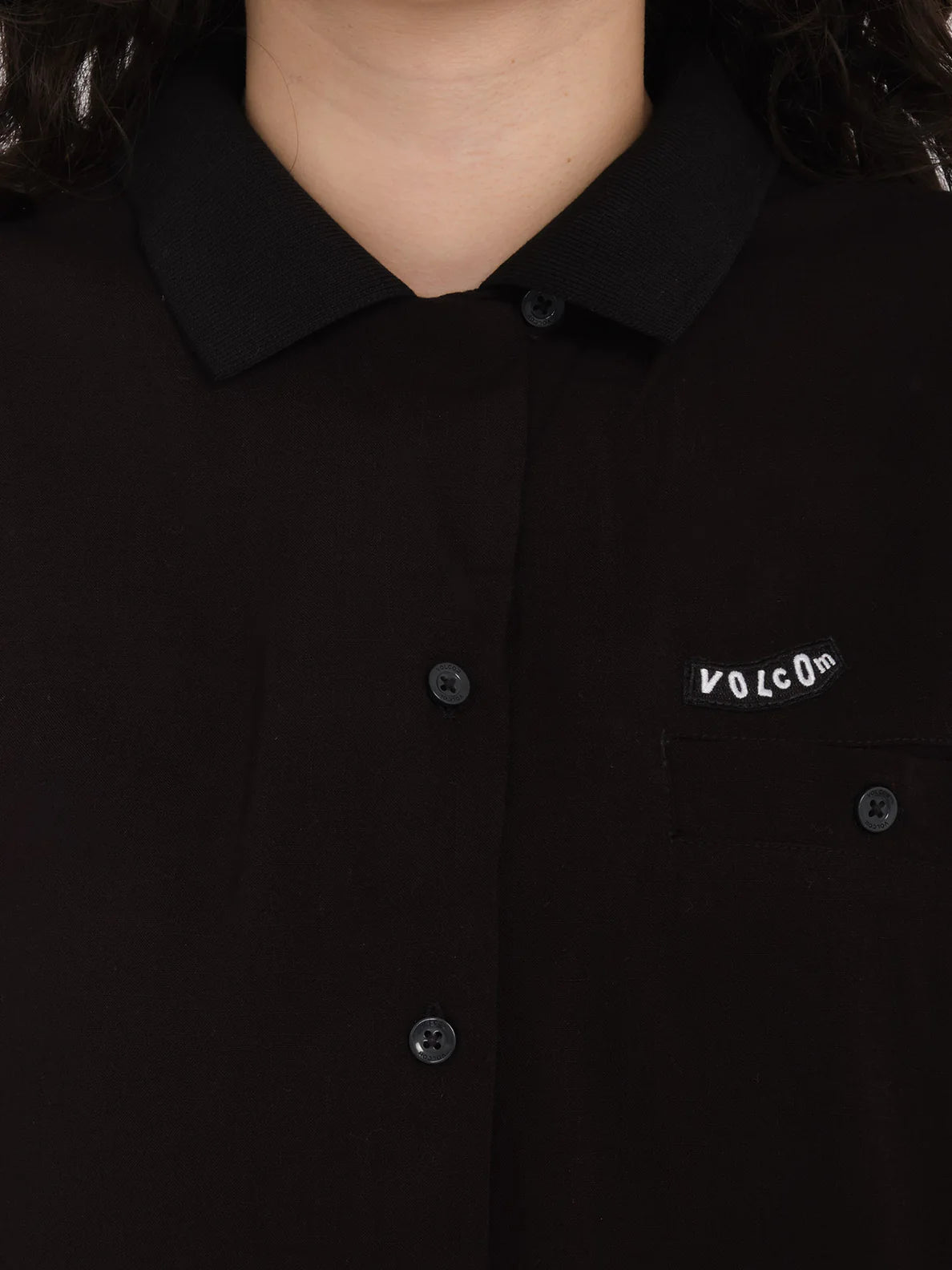 Servistone hemd black - Volcom