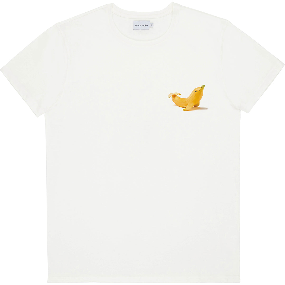 Dolphin t-shirt natural - Bask in the sun