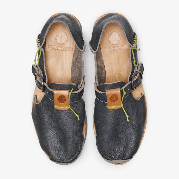 Benirras sandalen premium black - Satorisan