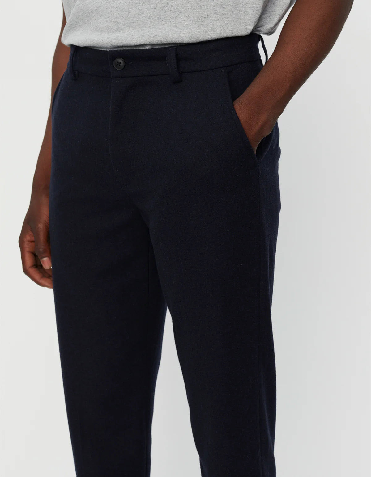 Como reg suit pants dark navy - Les Deux