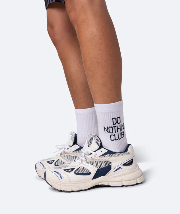 Do Noting Club tennis socks white - on vacation