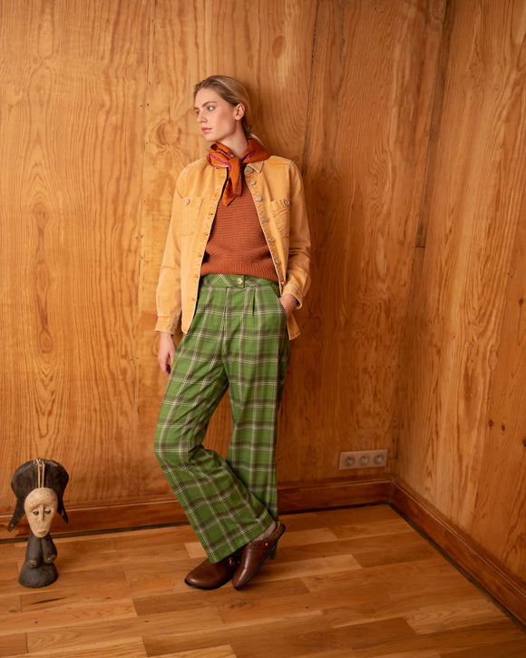 Juline broek vert - Frnch