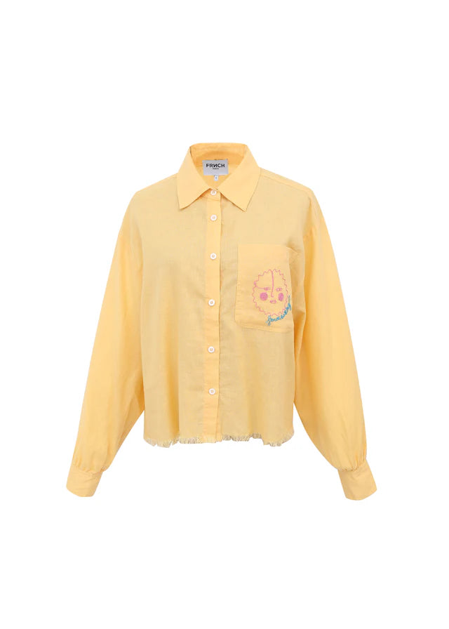 Carlita blouse jaune - Frnch