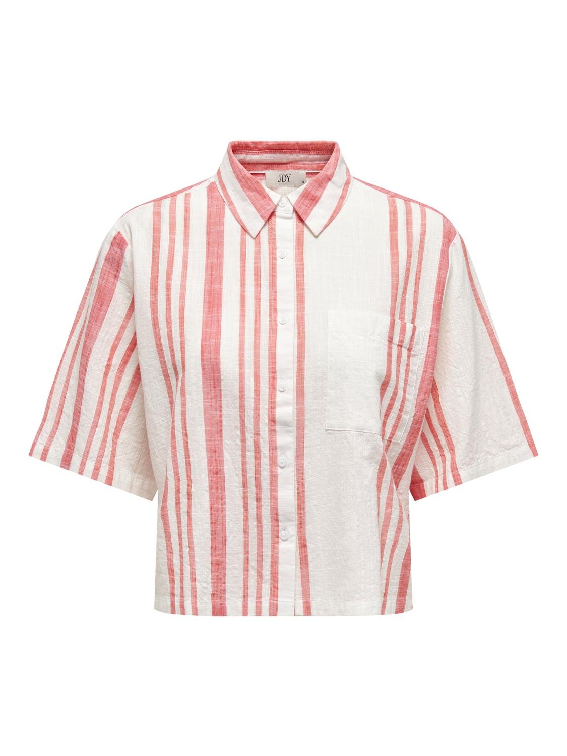 Dorthea hemd stripe shell pink  - JDY