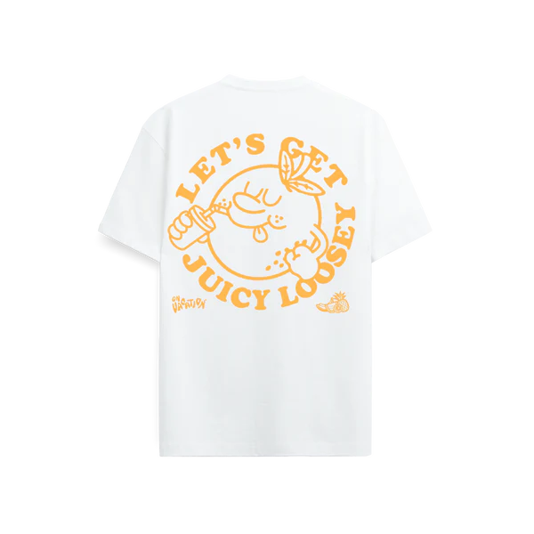 Juicy loosey t-shirt white - On vacation