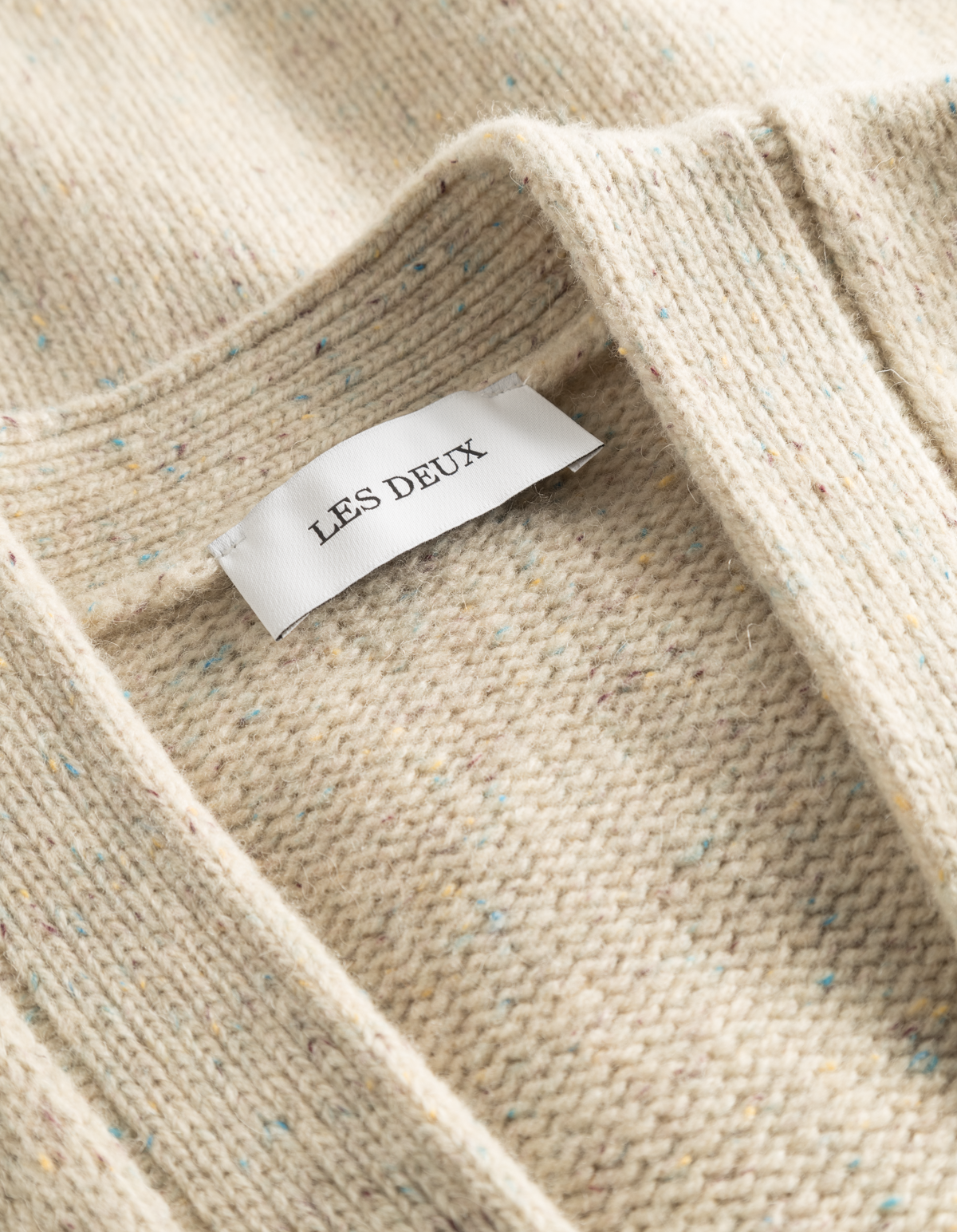 Gary fleck wool cardigan light sand - Les Deux