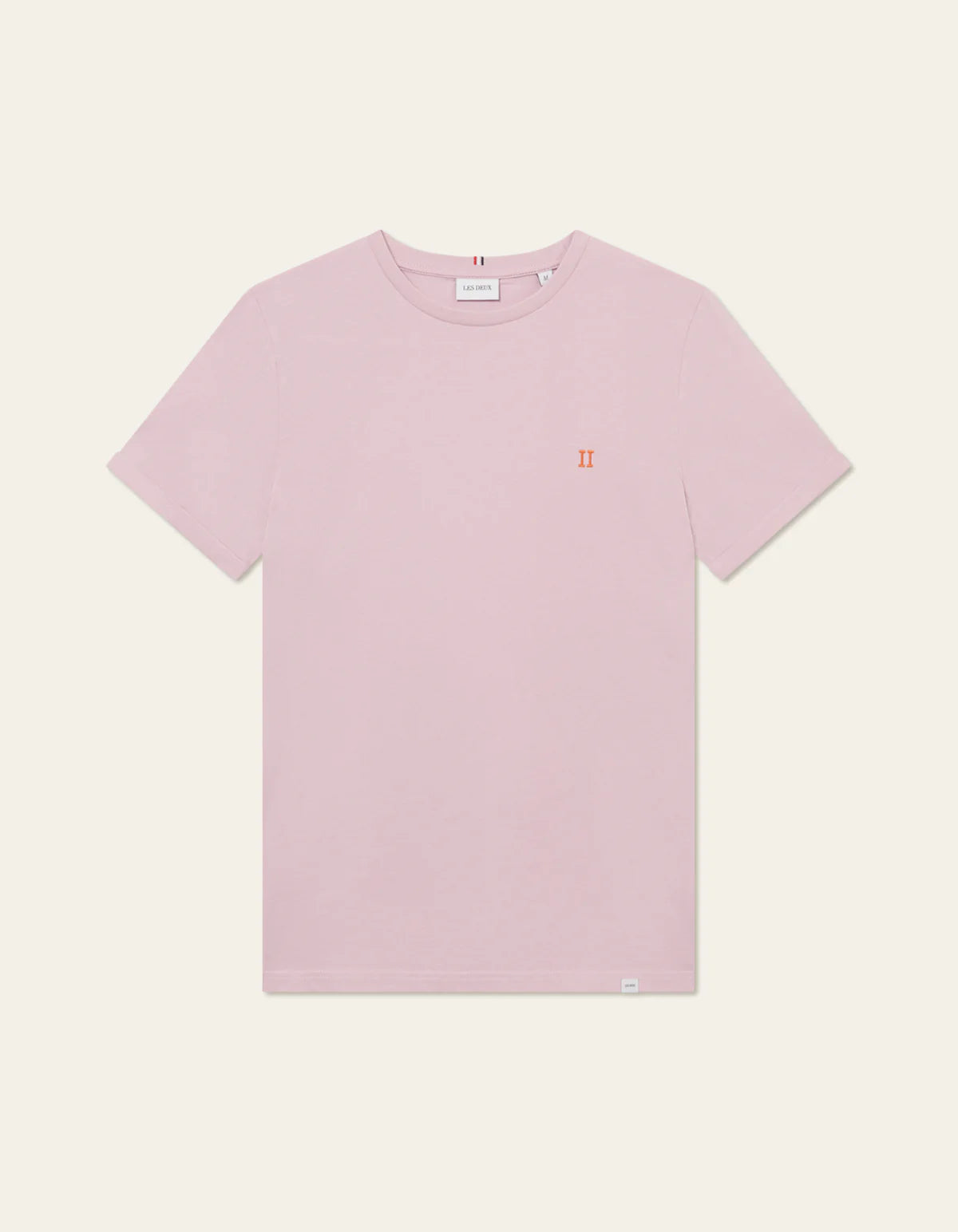 Norregaard t-shirt oyster rose/orange - Les Deux Copenhagen