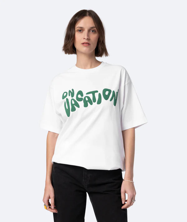 Sunrise t-shirt white - On vacation