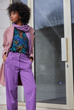 6510 WE broek violet - Four Roses