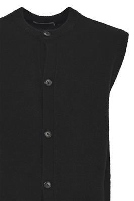 Karl cardigan vest black beauty - Casual Friday