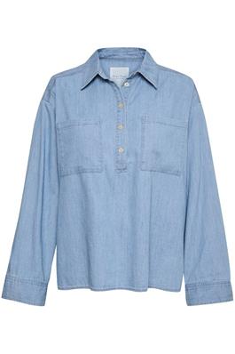 Emmarose blouse light blue denim - Part Two