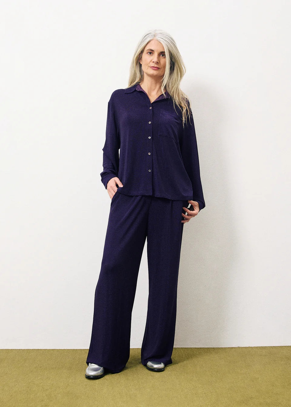 Philo broek violet - Frnch