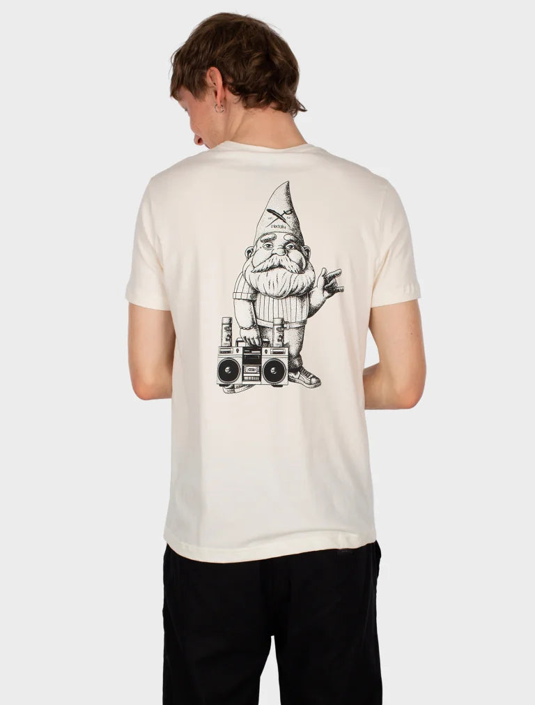 Garden gnome t-shirt offwhite - Iriedaily