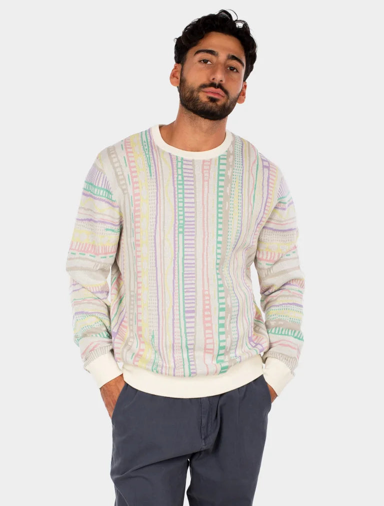 Theodore summer knit candy color - Iriedaily