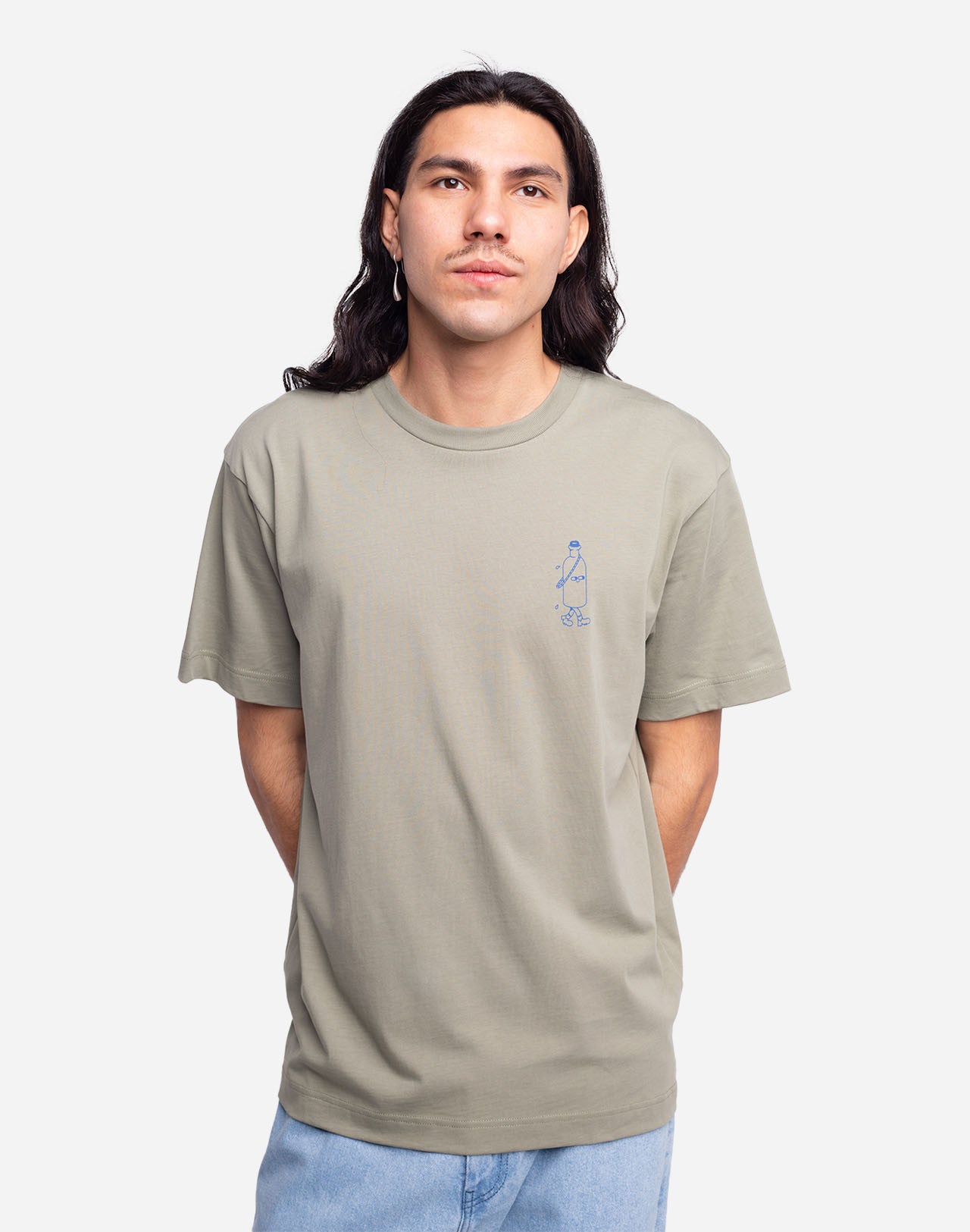 Hiking trip t-shirt argile - Olow