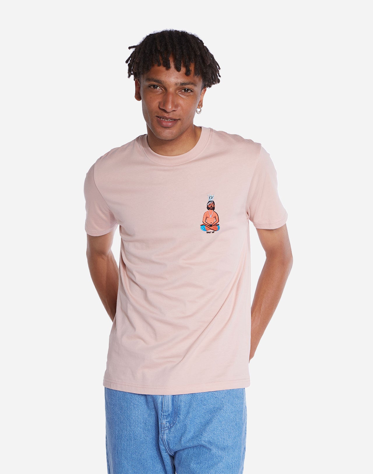 Yogi t-shirt rose - Olow