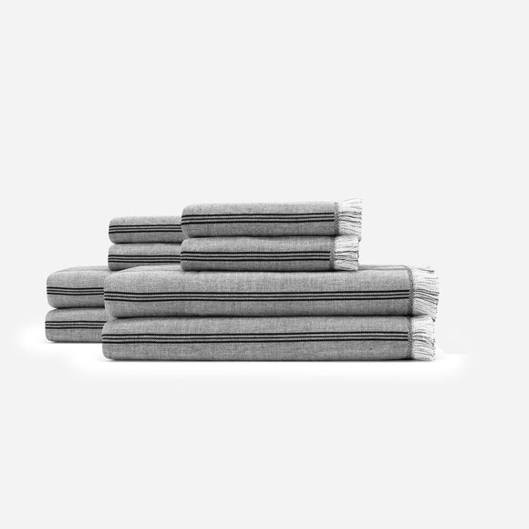 Koko hand towel grey - Slowtide