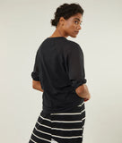 Soft blouse thee black  - 10 days