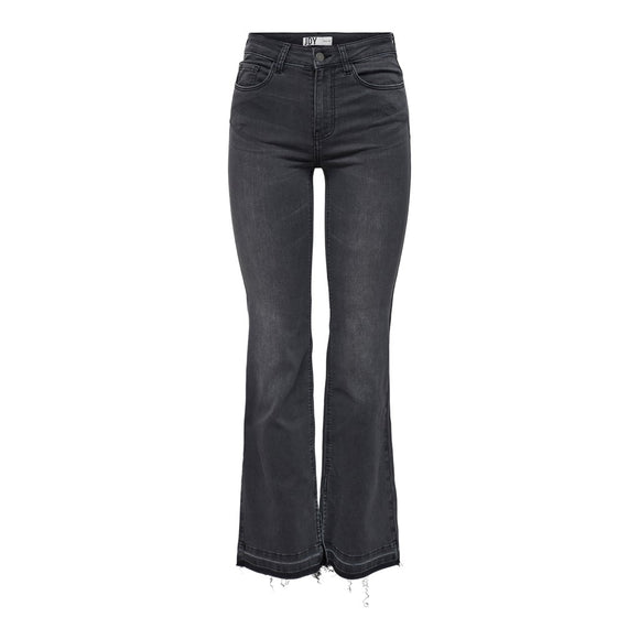 Nikki flared jeans grey denim - JDY