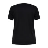 Carolin t-shirt black - Carmakoma