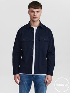 Topper overshirt navy - Gabba