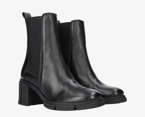 Romy heel black leather 9e - Tango