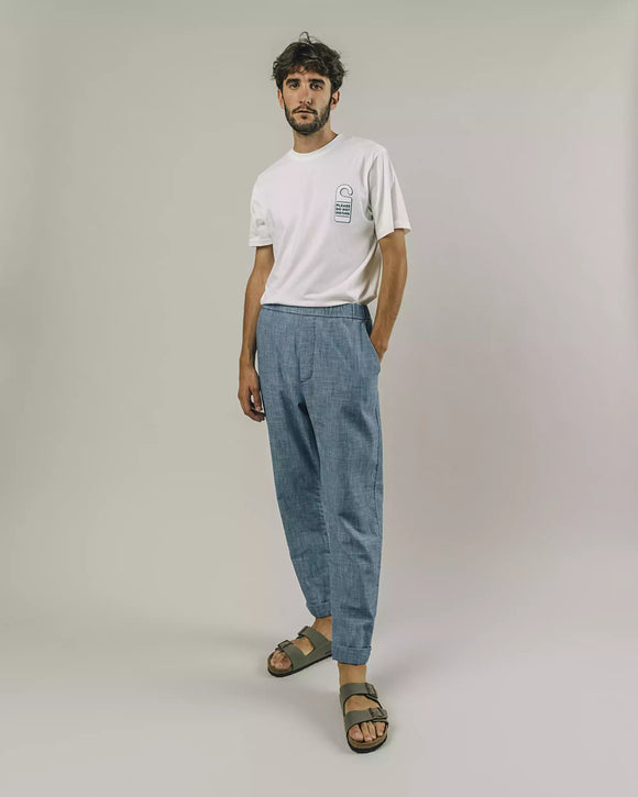 Oversized pants indigo - Brava