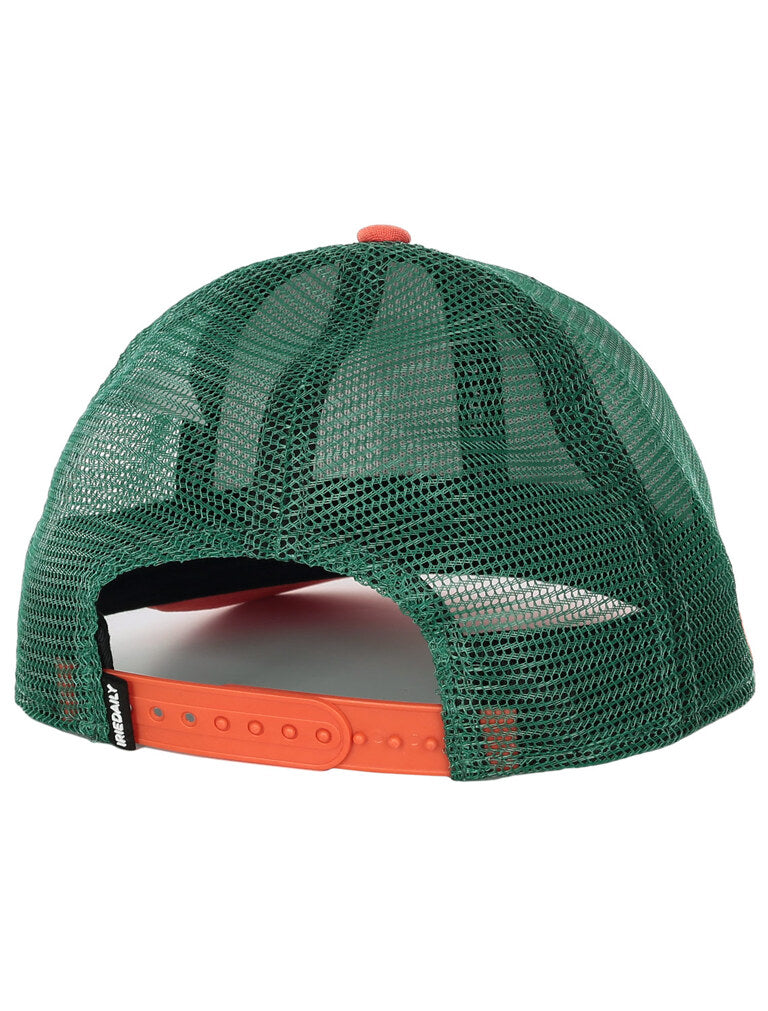 Stonefinger mesh pet orange green - Iriedaily