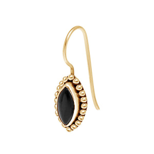 Norr oorbellen gold plated - A brend